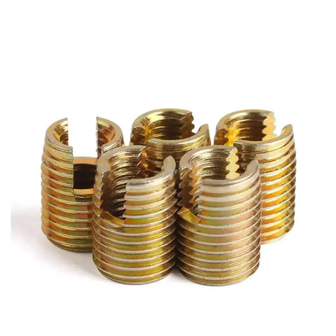 Super Heavy Duty Self Tapping Threaded Inserts For Stripped Metal Threads That Slide In Smooth Without Any Hassle And Save You Big Bucks Versus Pricey Shop Repairs Or New Part Replacements