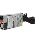 High Efficiency 1U 150W Flex PSD Industrial PC Power Supply 110V And 220V Voltage For NAS Computers Rack Mount Ready And Easy Setup For Your NAS Rig That Delivers Stable Power For Your Office NAS Setup. 1U metal PSU with cables