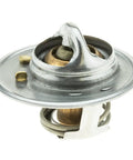Top Tier Engine Coolant Thermostat Replacement Keeps Your Ride Running Hella Smooth And Operating Temps Steady Direct Fit Auto Climate Care Part For Kia Rio Mazda 626 Sephia close-up view.