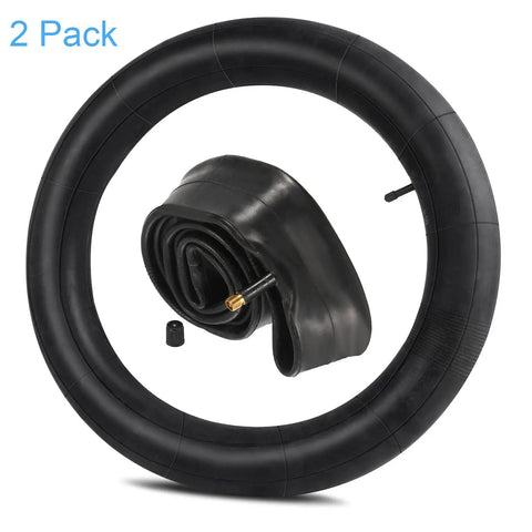 2 Pack 20x3 Fat Tire Bike Inner Tubes With Schrader Valve Premium Butyl Rubber Heavy Duty 20 Inch Inner Tubes For Electric Bicycles EZ Install