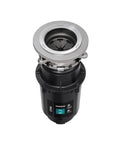 Prep Series One Half Horsepower Continuous Feed Garbage Disposal With Fast Track Technology 2600 RPM Vortex Motor black unit