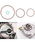 No Sweat Heavy Duty Vacuum Brake Pump Seal Rebuild Kit With Rock Solid Fluororubber O Rings and gaskets for Audi VW components.