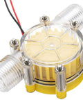 Portable Micro Hydroelectric Turbine Generator Lets Water Flow Do The Heavy Lifting To Power A 5V USB Charger Half Inch Inlet