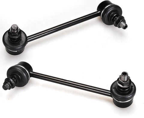 Rear Sway Bar Links Kit 2Pc For Honda Pilot 2009 2015 Acura MDX ZDX Fitment Heavy Duty Stabilizer Links Easy Install Durable OEM Replacement Beefed Up Build For Long Lasting Performance And Smooth Steering, 2 black links