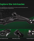 Front End Suspension Kit For Chevy Sonic 2012 To 2020 Includes 2 Lower Control Arms With Ball Joints 2 Sway Bar Links 4 Tie Rod Ends