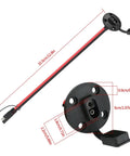 Detailed image of 2-Pack SAE Quick Connector Harness 1Ft 10AWG SAE Adapter Male Plug To Female Socket Cable Heavy Duty