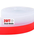 2 Inch By 20 Foot Silicone Draft Seal Tape For Doors And Windows, extra thick 2mm weather stripping roll with adhesive