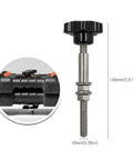 Hella Tough Universal Traction Board Mounting Kit Featuring Rock Solid Nylon And Stainless Steel Mount Pins, 140mm tall.