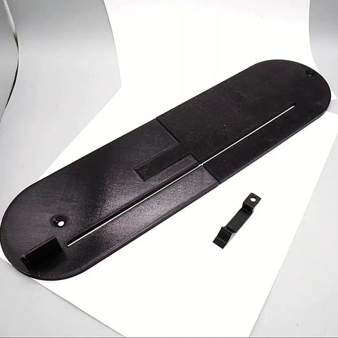 Zero Clearance Throat Plate Insert For Craftsman Model 113 Table Saw, Tight Gap For Precise Cuts, Black 3D Printed Plate