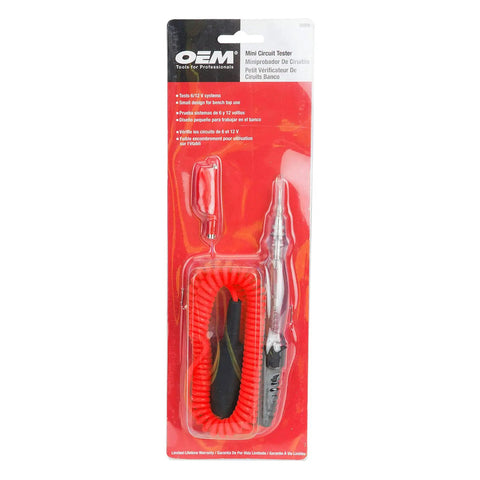 Packaged Mini Circuit Tester For 6V And 12V Auto Systems With Open Circuit Finder And Ground Tester Handy Automotive Probe And Bright Light
