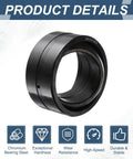 Heavy Duty Workhorse Chrome Steel Spherical Plain Bearing, GEZ44ES-2RS Sealed Journal Sleeve close-up view showing its durable build.