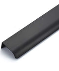Hidden Cabinet Handle For Drawers And Doors Curved Aluminum Alloy Pull Concealed Door Knob Black Finish 1200mm Length