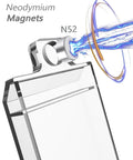 Magnetic Light Switch Guards For Flat Modern Rocker Switches And Outlets Clear 2 Pack Easy To Install No Fuss Neodymium Magnetic Switch Covers