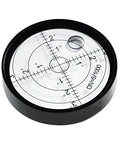 60mm Green Bullseye Round Bubble Level With Aluminum Case For Surveying Instruments And Vehicles, Pro Grade Spirit Level
