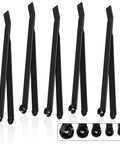 Five Piece Six Inch Hole Finder Tools Kit For Sheet Metal Duplication With Pins Forty Thirty Twenty One Ten And One Quarter Inch