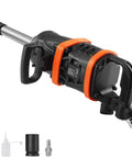 1 Inch Air Impact Wrench With Extended Anvil Knocking Out 5175 Ft Lbs Of Beast Mode Torque, featuring ergonomic handle and robust design.