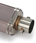 1.5 To 2 Inch Inlet Hexagon Slip On Exhaust Pipe for Dirt Bike Street Bike Scooter ATV Quad with 38mm To 51mm Connector detail