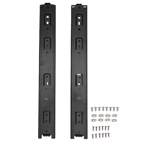 14 Inch Full Extension Drawer Slides 3 Fold Side Mount Glides Beefy 100 Lb Capacity For Dresser Kitchen Wardrobe And File Cabinets