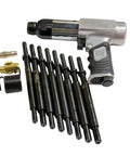 Premium Universal Valve Guide Punch Tool Kit For Family Rides Includes Eight Stamping Rods to Fix Engine Valves Like A Boss Durable And Reliable DIY Auto Repair Set That Handles Minor Malfunctions Easily Without Breaking The Bank, with 8 rods