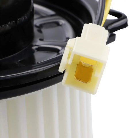 Close-up view of the connector on Beefy Blower Motor With Fan Replacement 615-00486 for Ram 1500 94-01 and Ram 2500 94-02 3500 Jeep Grand