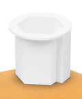 Upgraded 12 Foot Skeleton Shoulder Insert With Hex Nut Design for easy install and long lasting connector, shown on wooden surface