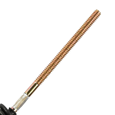 Close-up of threaded end of Shift Cable Replacement For Toro Utility Vehicles 1046896 Fits 07236 0723 07252 07252TC