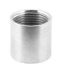 Stainless Steel 304 Pipe Coupling 3/4 Inch Female To 3/4 Inch Female Threaded Fitting for Plumbing Front View