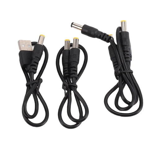 Mini UPS 15600mAh Battery Backup For Router And Modem USA Plug cable set with USB and DC connectors for reliable connections.