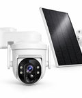 Hassle Free Wireless Solar Security Camera For Yard And Driveway With Smooth 3Mp Hd Clarity And Bright Full Color Night Vision