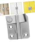 Stainless Steel Flip Gate Latch Lock Kit for heavy duty security on gates, fences, and pool areas with easy installation.