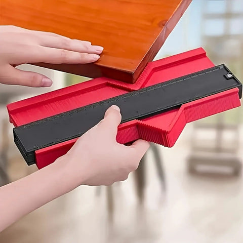 Angle Finder Tool For DIY Pros That Duplicates Any Shape Instantly Shape Duplication Tool For Woodworking And Tile Installations Perfect Profile For Door Jambs And Pipes Rugged Pro Grade Plastic 10 Inch Easy Read copying a door jamb profile