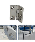 Heavy Duty Window Hinge Made From 316 Stainless Steel Butt Hinge With Four Holes 38x38mm Mirror Polish For Windows And Boats Built