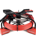 Top Shelf Pipe Inspection Camera Cable Reel Module With Flexible Waterproof Camera Head for nailing clogs. 50ft coil of red wire.