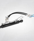 Hydraulic Top Link Cat 1 1 With Locking Block And Two Hoses Including Two Way Check Valve Cylinder Set for tractors, extends 20 7/8" to 31 7/8"