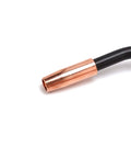 Heavy Duty 15 Foot 100 Amp MIG Welding Gun Stinger Replacement For Lincoln Magnum 100L K5305 with copper tip, close-up view