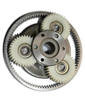 High Performance Gear System Kit For Electric Bikes And Scooters With 36 Tooth Iron Transmission Gears For Smooth Power Transfer Easy Maintenance OEM Grade Clutch Components For E Bike Upgrades showing internal gear components
