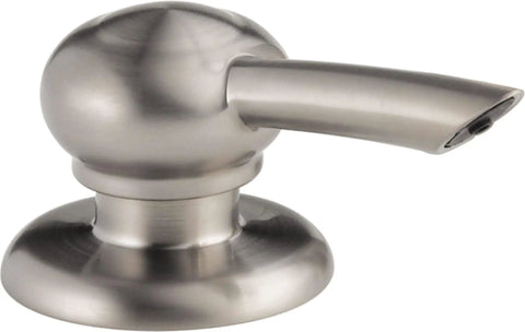 Leland Pump Soap And Lotion Dispenser For Kitchen Sink Top Fill Deck Mount Countertop Soap Dispenser In Brushed Nickel Finish