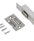 Stainless Steel Cabinet Roller Catch With Spring Ball Latch For Wooden Closet And Cupboard Doors Includes Screws For Easy Diy Repair And Quiet Soft Close Performance In Home Improvement Projects