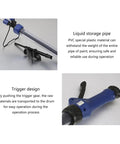 Self Priming Paint Roller With 1.6 Meter Extension Pole removable wool core, PVC liquid storage and trigger design for easy operation.