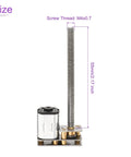 12V Micro DC Gear Motor With 200 RPM Reduction, 55mm Output Shaft, 1:100 Gearbox, Metal Construction for RC Cars and DIY Projects