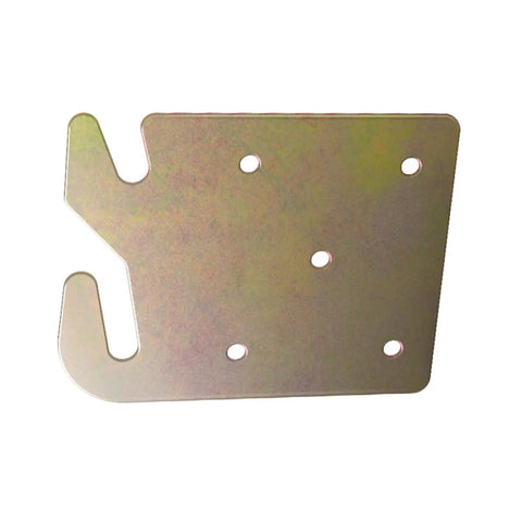Heavy Duty Bed Rail Hooks And Universal Frame Connector Plates For Wooden Beds Thick Steel bed rail bracket, reinforced design.