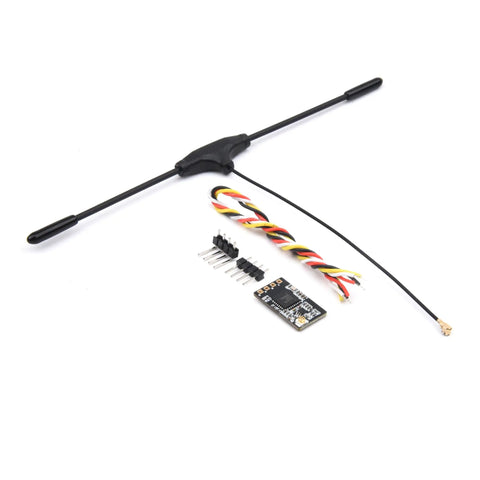 ExpressLRS 915 Nano Receiver For FPV Drones And Quadcopters With T Type Antenna Long Range Low Latency Link 915 MHz