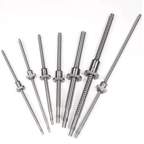 High Precision SFU3205 Ball Screw With RM3205 Ball Nut End Machined For CNC Linear Motion, various sizes displayed