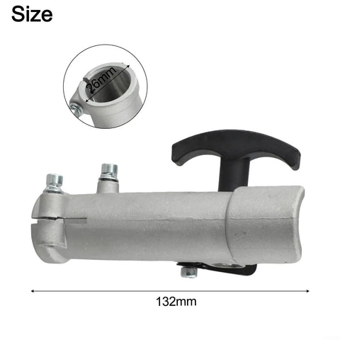 Heavy Duty Extension Pole Connector For Hedge Trimmers And Brush Cutters 26Mm 28Mm Shaft Adapter with 132mm length