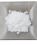 Boron Nitride And Sericite Mineral Blend For Skin And Hair Care, 4.4 Oz And 125 G powder on a square dish, enhances texture