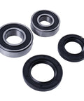 All Balls Racing 25 1042 Wheel Bearing Seal Kit For Arctic Cat Kawasaki Suzuki, bearings and seals on white background