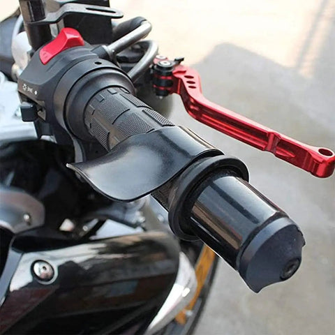 Two Pack Motorcycle Throttle Assist Grip Booster For Longer Rides And No More Tired Fingers Easy On The Thumb Anti Slip Handle Aid Fits 22mm To 28mm Handlebars Built With Durable ABS Material No Slip Grip For All Day Cruising
