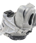 Heavy Duty Front Right Engine Mount For 2016 To 2024 Audi 2.0L Passenger Side Hydraulic Assembly With Wire Harness side view showing metal construction.