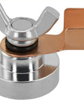 Five Piece Magnetic Welding Ground Clamp Set That Slaps Securely To Any Metal For Heavy Duty Jobs With Zero Hassle And Total Grip For Pros Who Need Reliable Grounding Fast - close-up of a magnetic clamp.