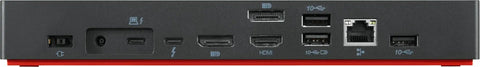 Thunderbolt Four Docking Station With Eight Universal Ports And Quick Two Thirty Watt Power Delivery For Seamless Laptop Run supporting ports view.